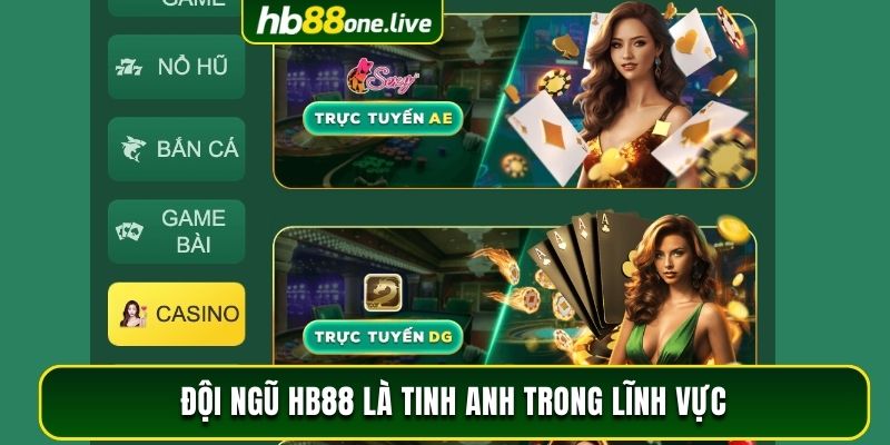 Đội ngũ HB88 là tinh anh trong lĩnh vực